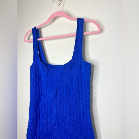 FREE PEOPLE Short and Sweet Mini Dress in Mazarine Size Small - Picture 5 of 8